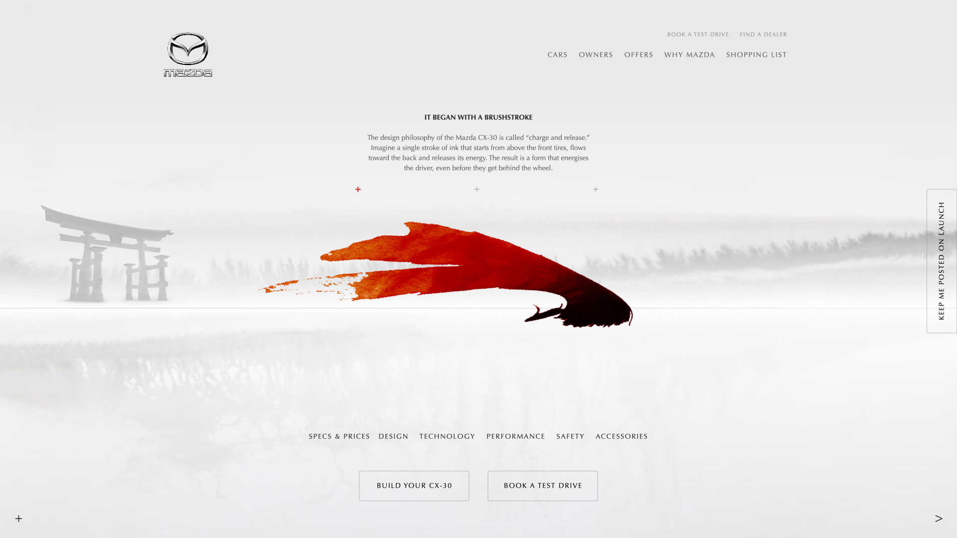 Mazda South Africa brand imagery