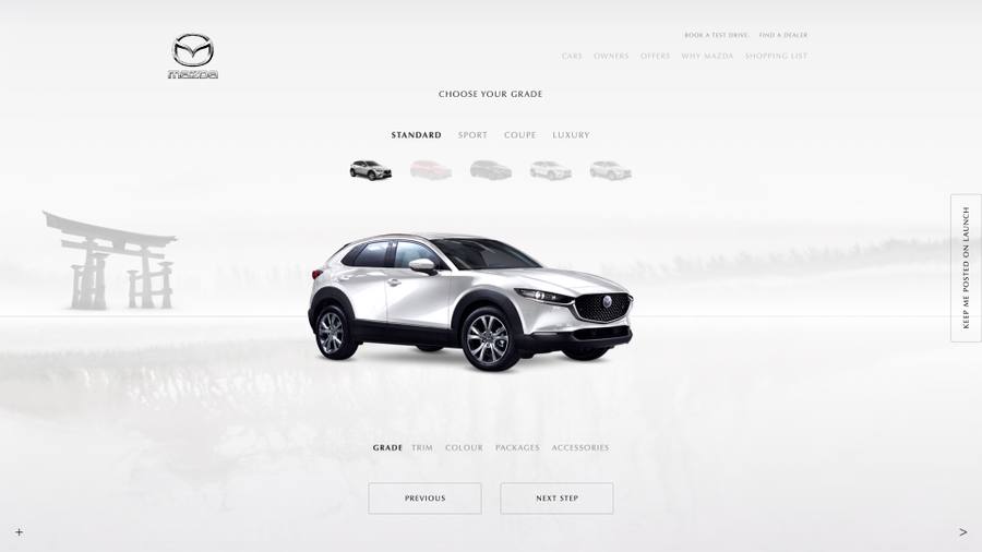 Mazda South Africa brand imagery