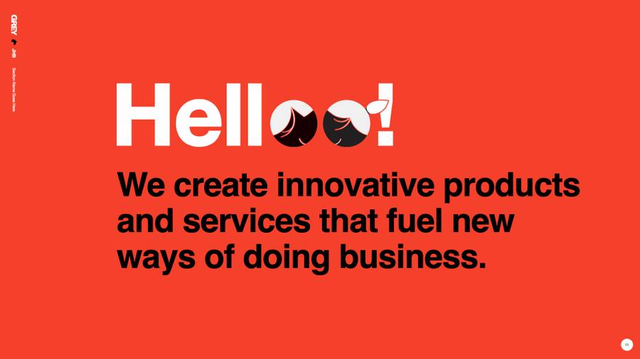 Grey Advertising brand imagery