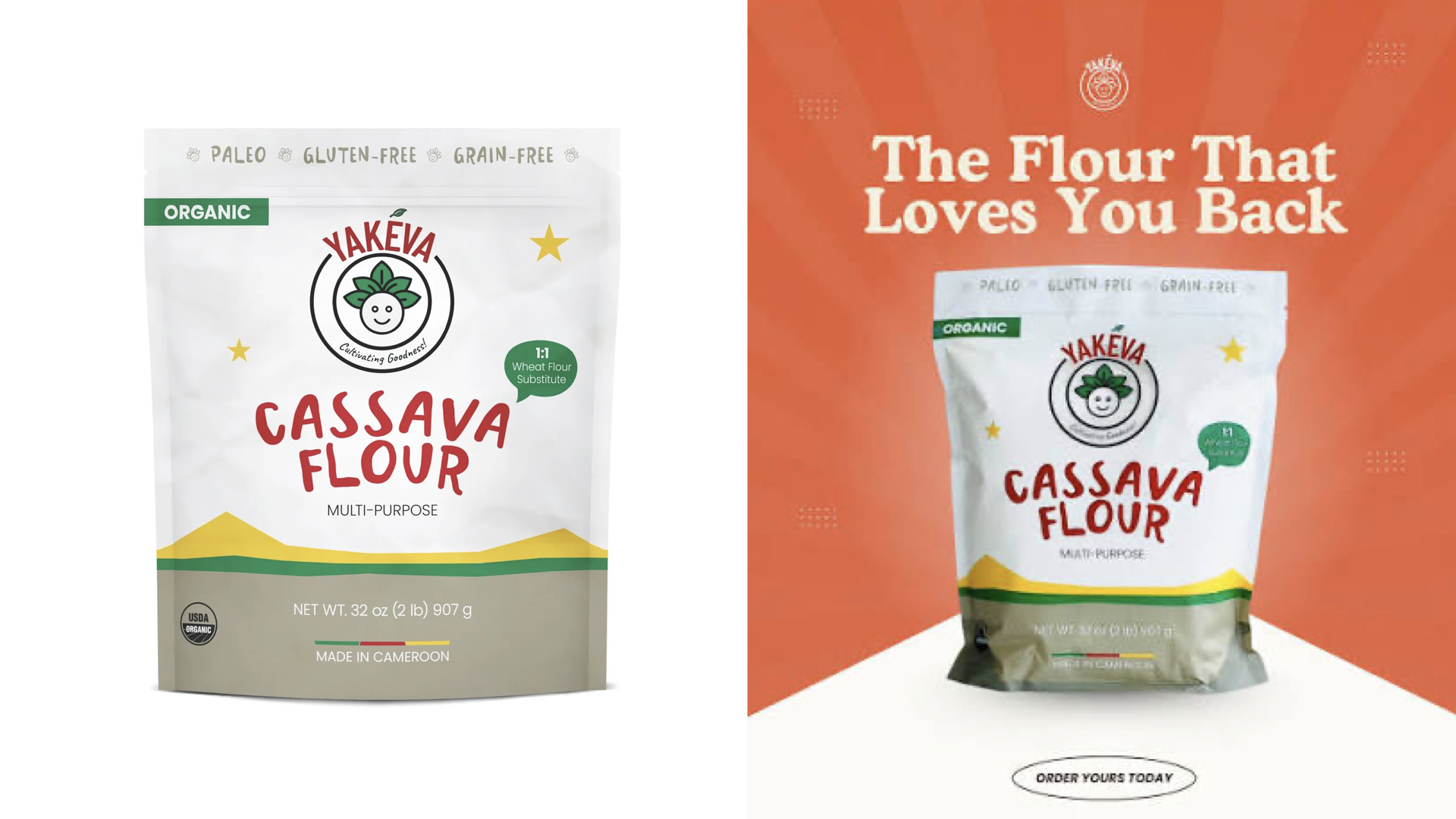 Yakeva brand imagery