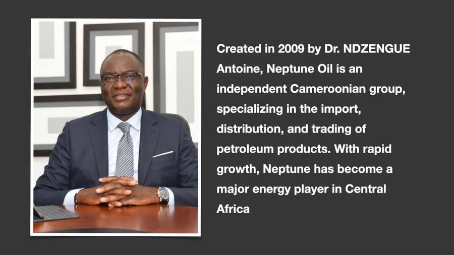 Neptune Oil brand imagery