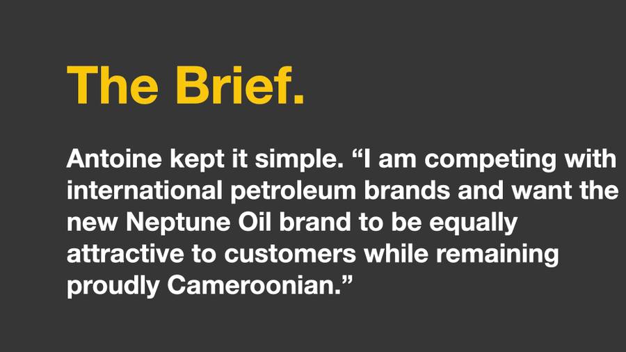 Neptune Oil brand imagery