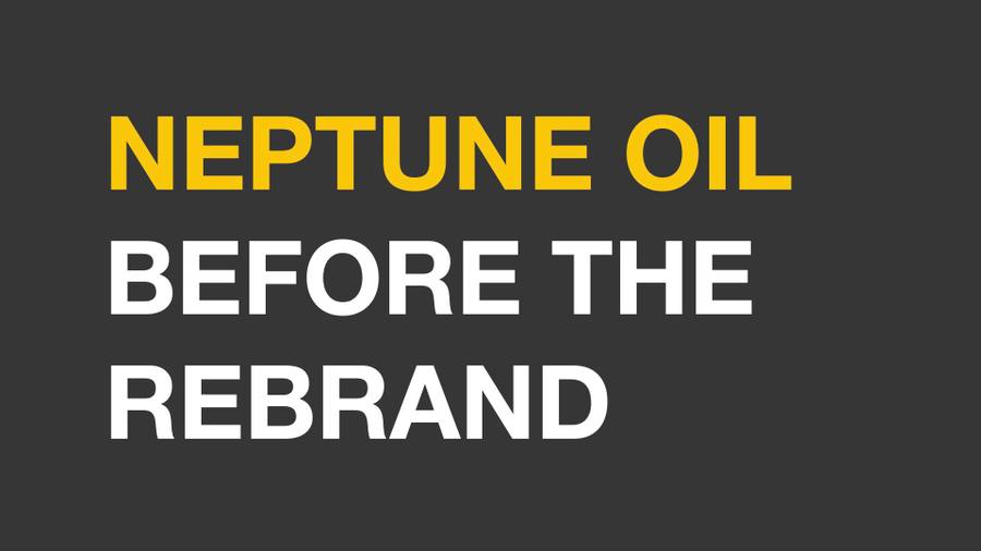 Neptune Oil brand imagery