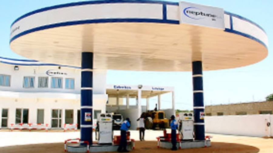 Neptune Oil brand imagery