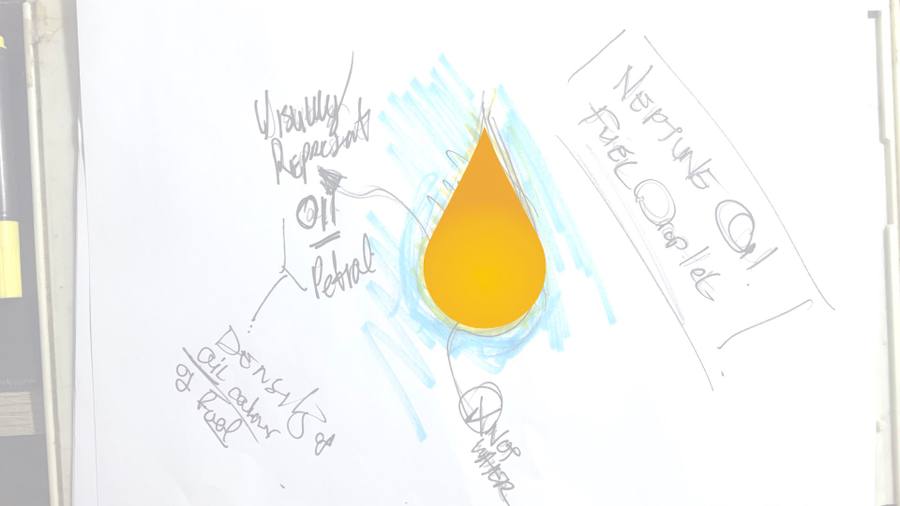 Neptune Oil brand imagery