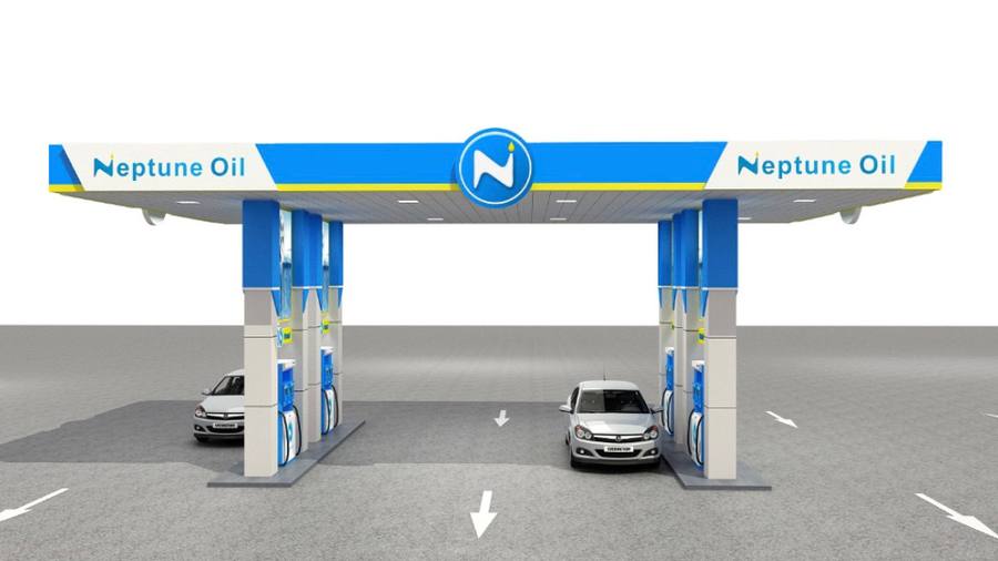 Neptune Oil brand imagery
