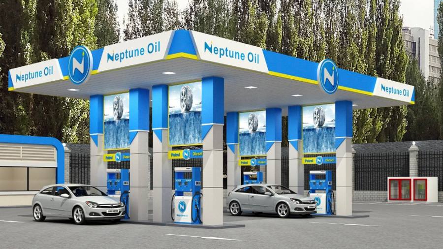 Neptune Oil brand imagery