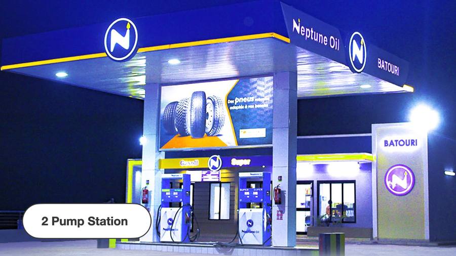 Neptune Oil brand imagery