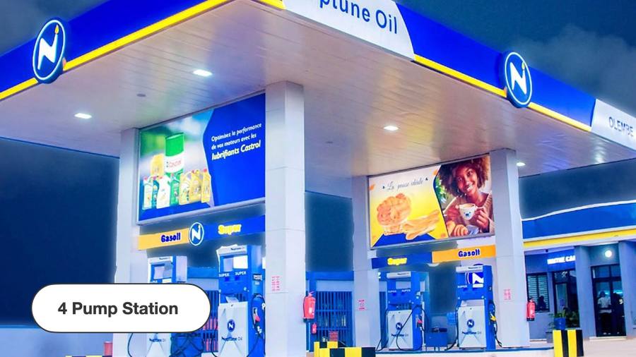 Neptune Oil brand imagery