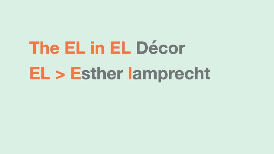 El Décor brand imagery 2